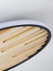 Searchlight Black Caen LED Flush - Image 4 of 4