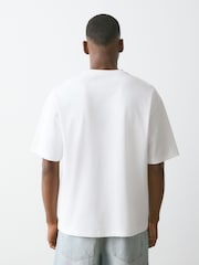 White Jingle Joggers Christmas Graphic T-Shirt - Image 3 of 4