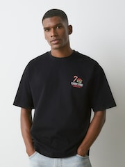 Black Gingerbread - Camiseta con gráfico navideño - Imagen 3 de 8
