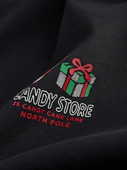 Black Gingerbread - Camiseta con gráfico navideño - Imagen 7 de 8