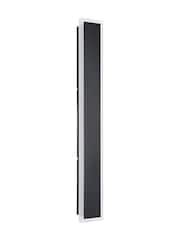 Searchlight Sand Black and Frosted Acrylic Riley II Square LED Outdoor Wall Light - Image 2 of 4