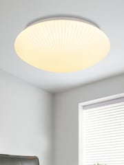 Searchlight White Amble LED Flush - Image 1 of 4
