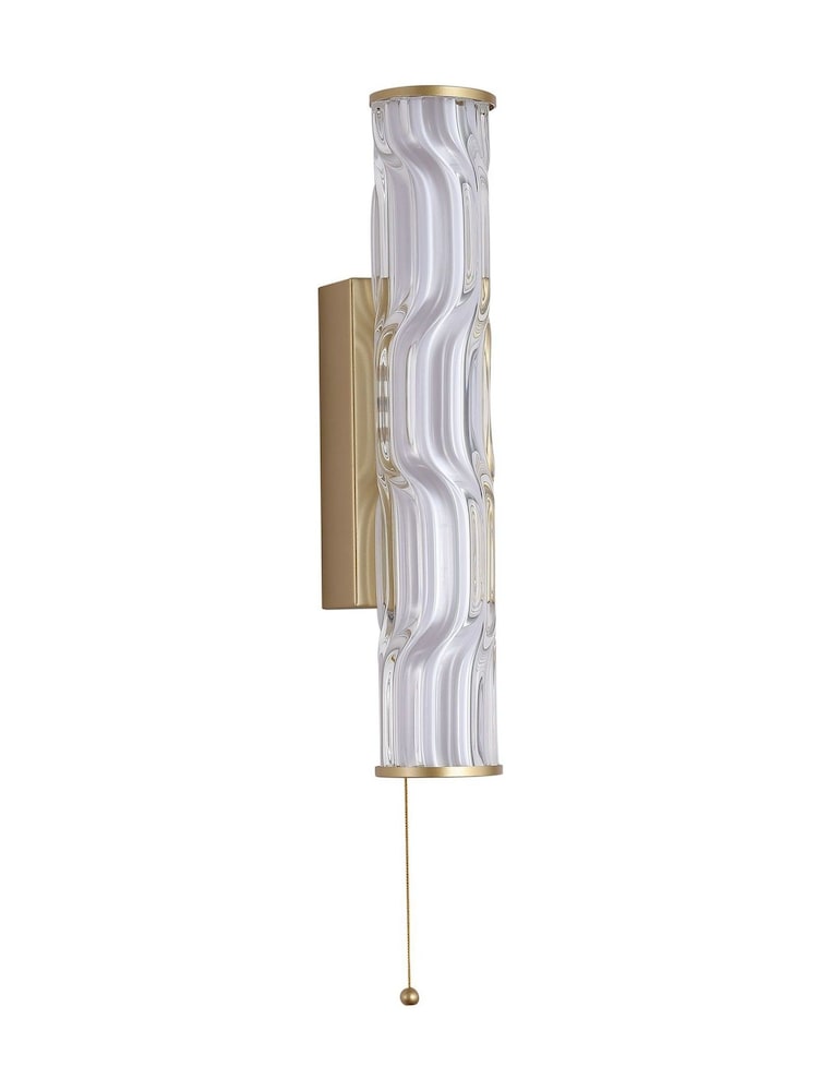 Searchlight Gold Raphie LED Wall Light - Image 2 of 4