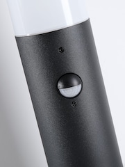 Searchlight Black and White Dax LED Outdoor Bollard Aluminium - Image 3 of 4