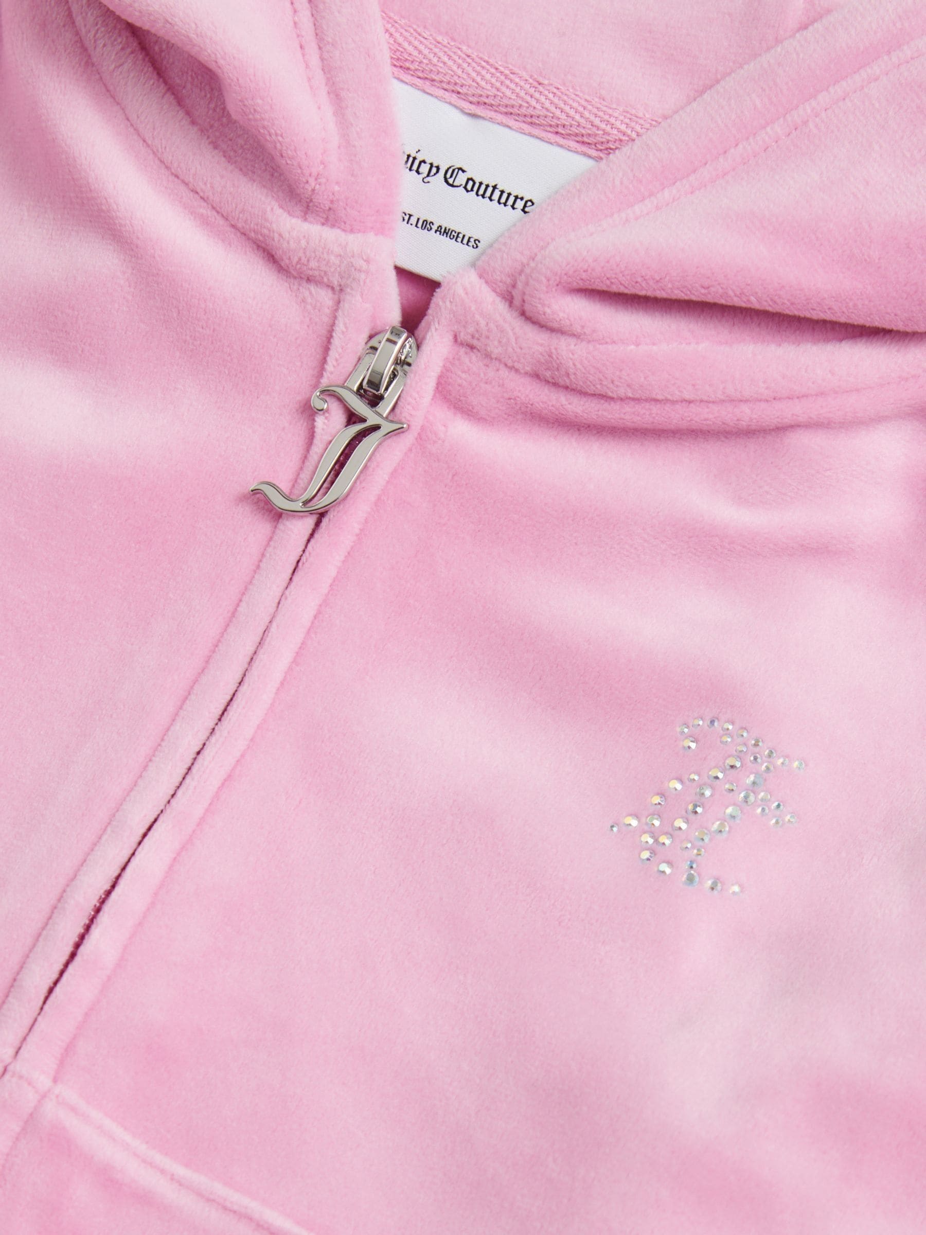 Next：日本 ピンク - Juicy Couture ベロア クロップドディアマンテ