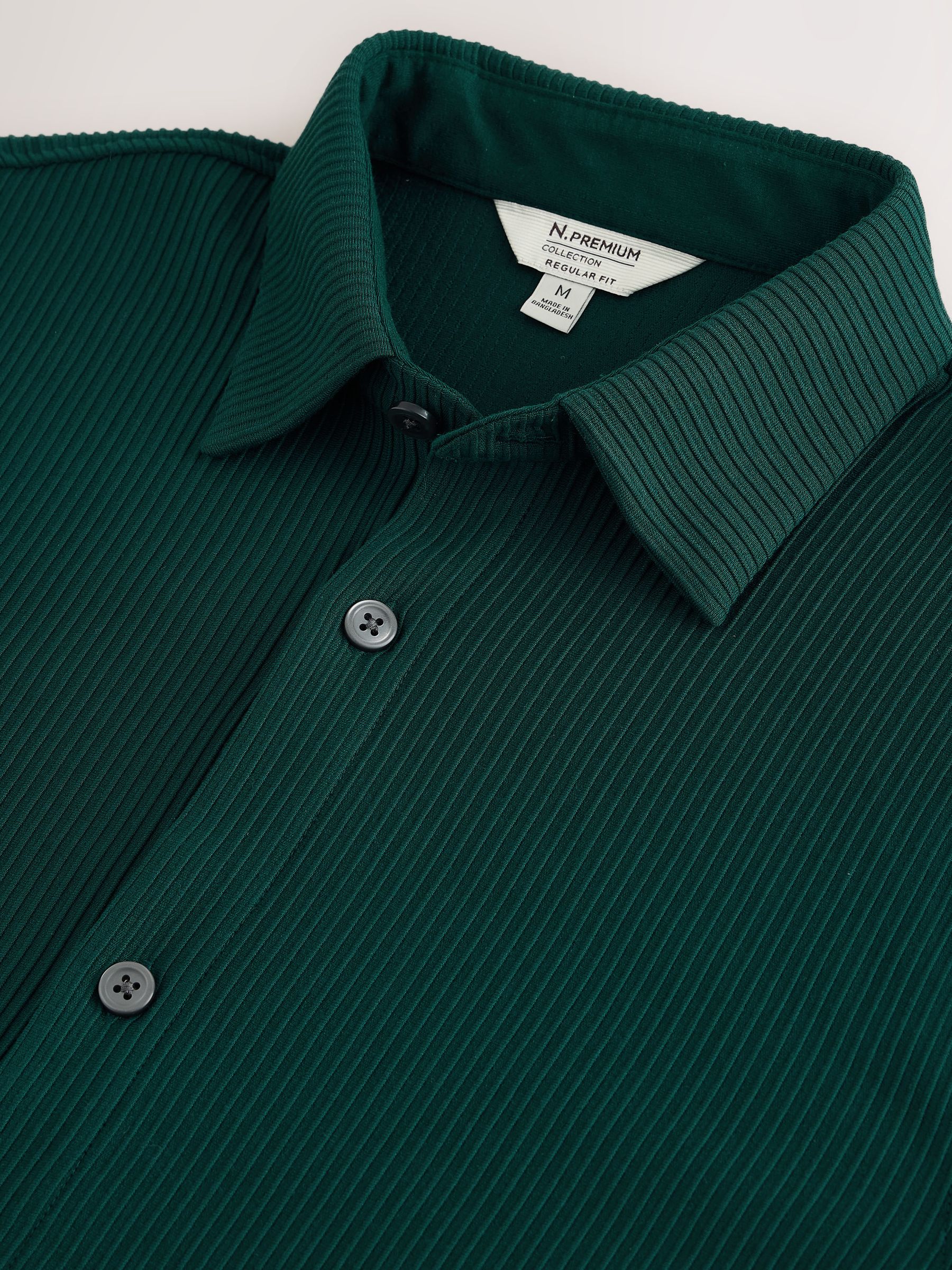 Buy Dark Teal N. Premium Textured Jersey Long Sleeve Shirt from