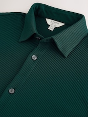 Dark Teal N. Premium Textured Jersey Long Sleeve Shirt - Image 8 of 9