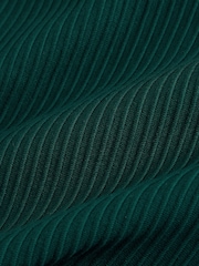 Dark Teal N. Premium Textured Jersey Long Sleeve Shirt - Image 9 of 9