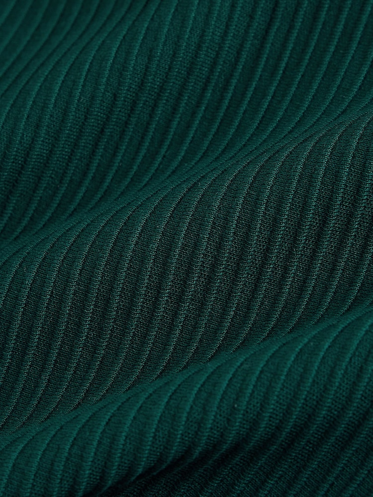 Dark Teal N. Premium Textured Jersey Long Sleeve Shirt - Image 9 of 9