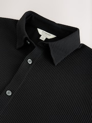 Black N. Premium Textured Jersey Long Sleeve Shirt - Image 8 of 9