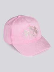Juicy Couture Pink Daydreamer Velour Cap - Image 1 of 4