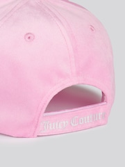 Juicy Couture Pink Daydreamer Velour Cap - Image 4 of 4