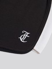 Juicy Couture Black Side Panel Shorts & Ruched Side T-Shirt Set - Image 6 of 6