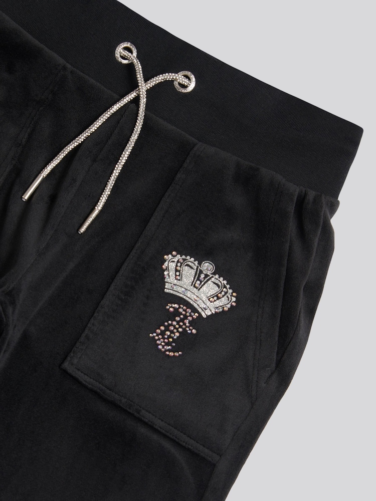 بنطلون رياضي مخملي برباط شد Daydreamer من Juicy Couture - صورة 7 من 7