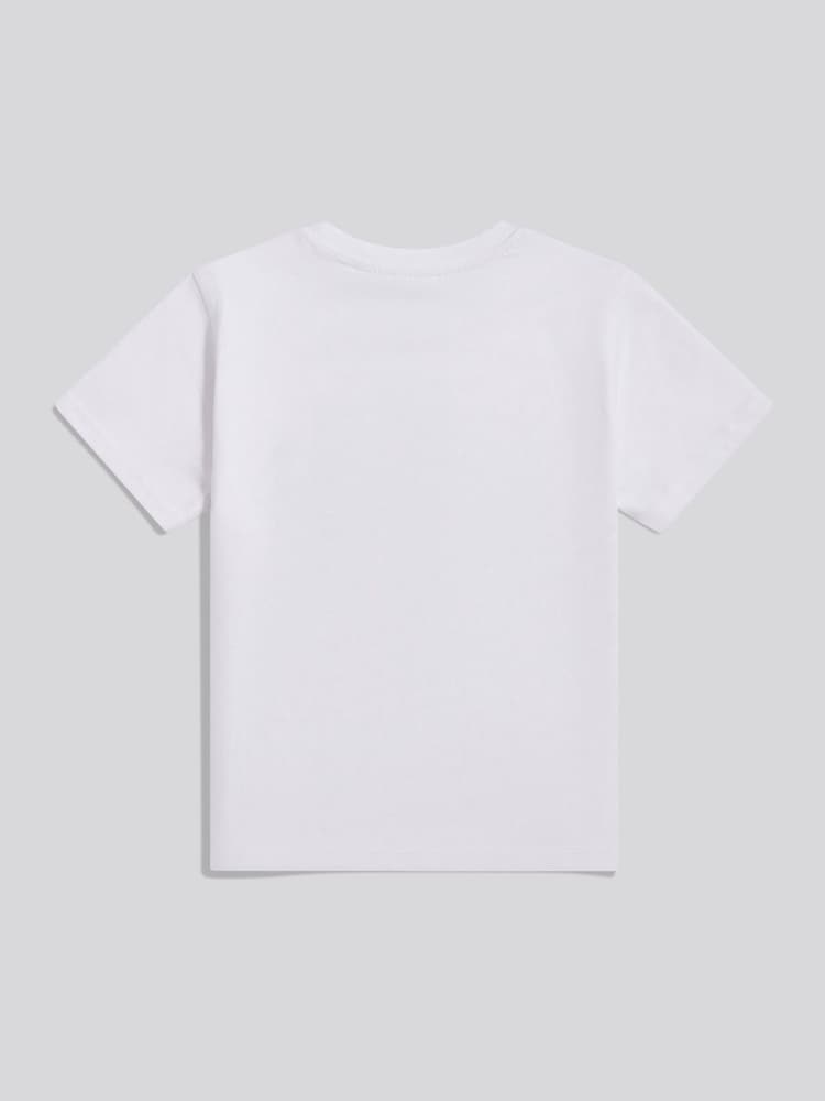 לבן - Juicy Couture Heritage Diamante Fitted T-Shirt - תמונה 2 מתוך 3