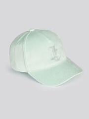 Juicy Couture Green Classic Velour Cap - Image 1 of 4