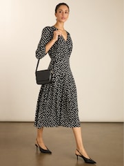 Baukjen Mary Printed Midi Dress - תמונה 3 מתוך 4