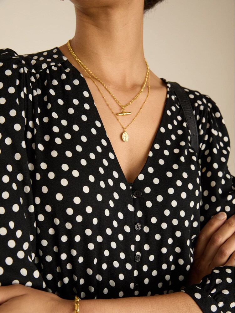 Baukjen Mary Printed Midi Dress - תמונה 4 מתוך 4