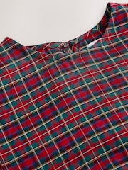Red Check Tiered Dress (3-16yrs) - Image 8 of 8