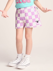 Tog 24 Purple Afrino Shaun The Sheep Sweat Shorts - Image 1 of 7