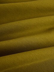 Olive Green Regular Fit Heavyweight Cotton Rich Crew Neck Sweatshirt - Image 7 of 7