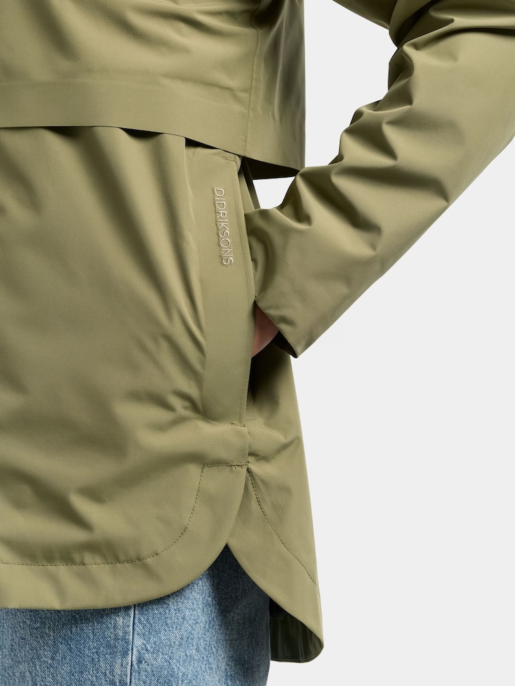 ירוק - Didriksons Elsa Waterproof Coat - תמונה 5 מתוך 5 ירוק - Didriksons Elsa Waterproof Coat - תמונה 5 מתוך 5