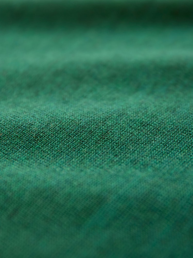 Celtic & Co. Fine Knit Boat Neck Green Jumper - 画像 6 / 6