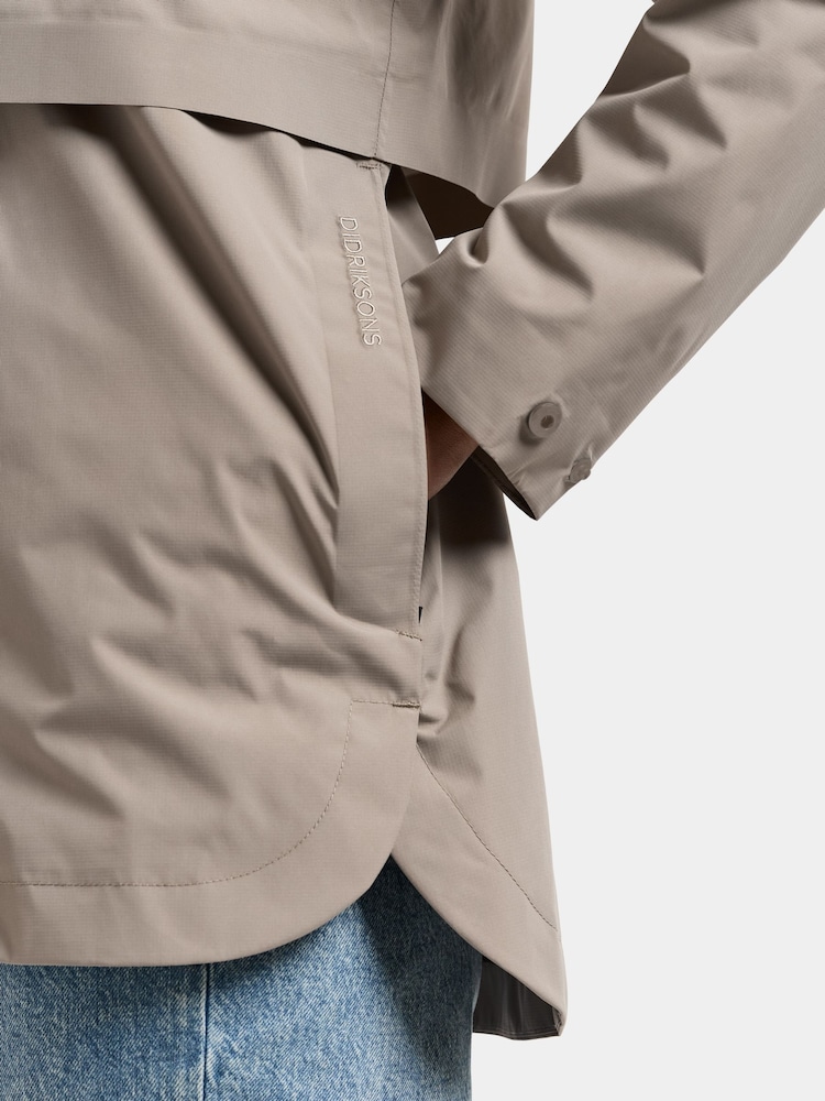 טבעי - Didriksons Elsa Waterproof Coat - תמונה 5 מתוך 5 טבעי - Didriksons Elsa Waterproof Coat - תמונה 5 מתוך 5