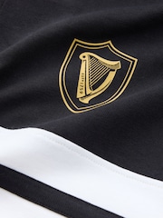 Zwarte officiële Guinness - Rugby shirt met horizontale blokken - Afbeelding 7 van 8