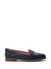 Moda in Pelle Blue Evaria Flat Tassel Loafers - Image 1 of 4