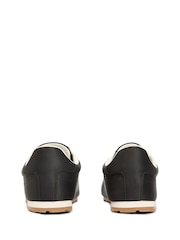 Tommy Hilfiger Black Monogram Satin Trainers - Image 4 of 6