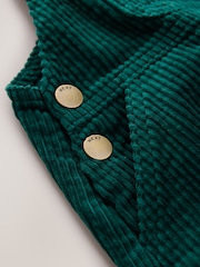 Forest Green Cord Pinafore Dress (3mths-8yrs) - Image 8 of 8