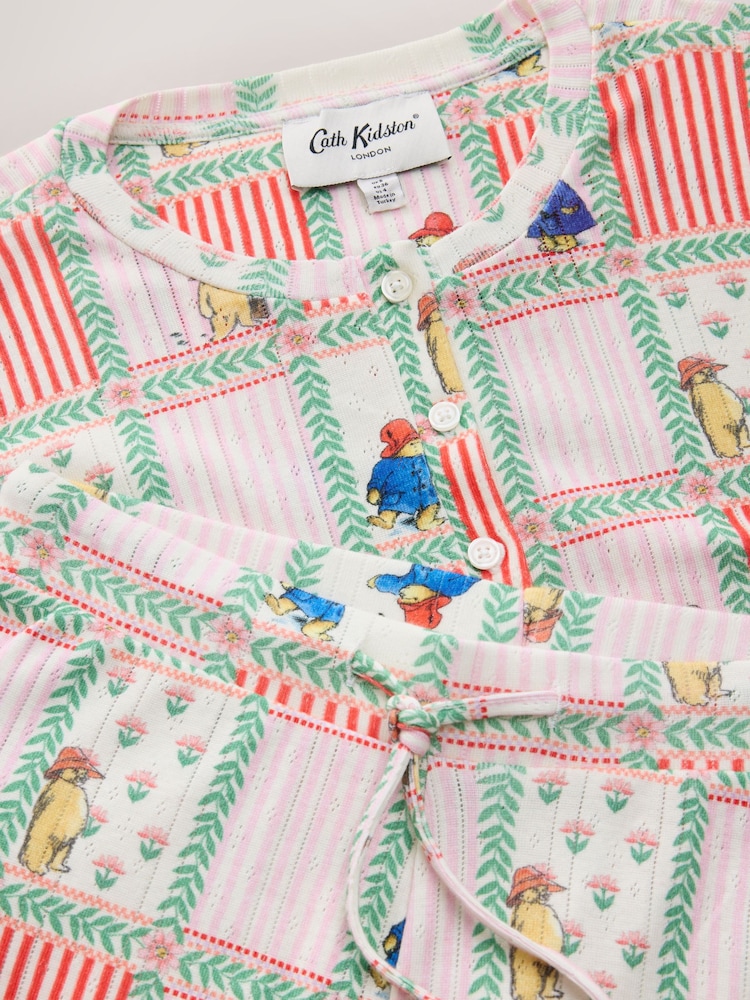 Cath Kidston Paddington Pointelle Twosie Pyjamas - Image 2 de 4