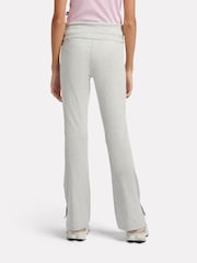 New Balance Grey Small Logo Roll Down Flare Leggings - Image 3 of 9