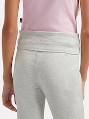 New Balance Grey Small Logo Roll Down Flare Leggings - Image 5 of 9