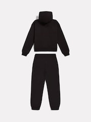 New Balance Black Linear Logo Zip Hoodie & Joggers Set - Image 8 of 11