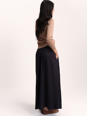 The Set Maxi Skirt Navy - Image 5 of 8