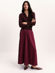 The Set Maxi Skirt Red - Image 1 of 7