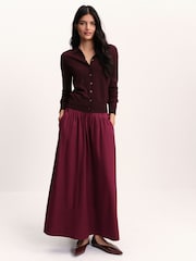 The Set Maxi Skirt Red - Image 2 of 7