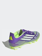 adidas Purple F50 Club Firm Multi Ground Boots - Image 2 of 9