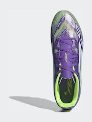 adidas Purple F50 Club Firm Multi Ground Boots - Image 6 of 9