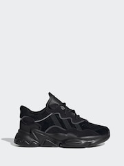 adidas Originals Black Ozweego Shoes - Image 1 of 11