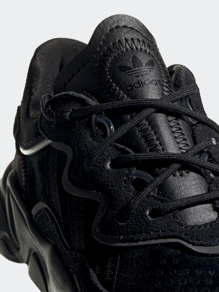 adidas Originals Black Ozweego Shoes - Image 11 of 11 adidas Originals Black Ozweego Shoes - Image 11 of 11