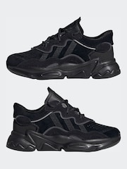 adidas Originals Black Ozweego Shoes - Image 8 of 11