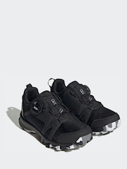 adidas Terrex Black Agravic Boa Trail Running Shoes - Image 2 of 10