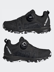 adidas Terrex Black Agravic Boa Trail Running Shoes - Image 3 of 10