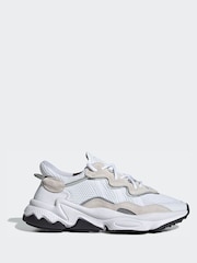 adidas Originals White Ozweego Shoes - Image 1 of 11