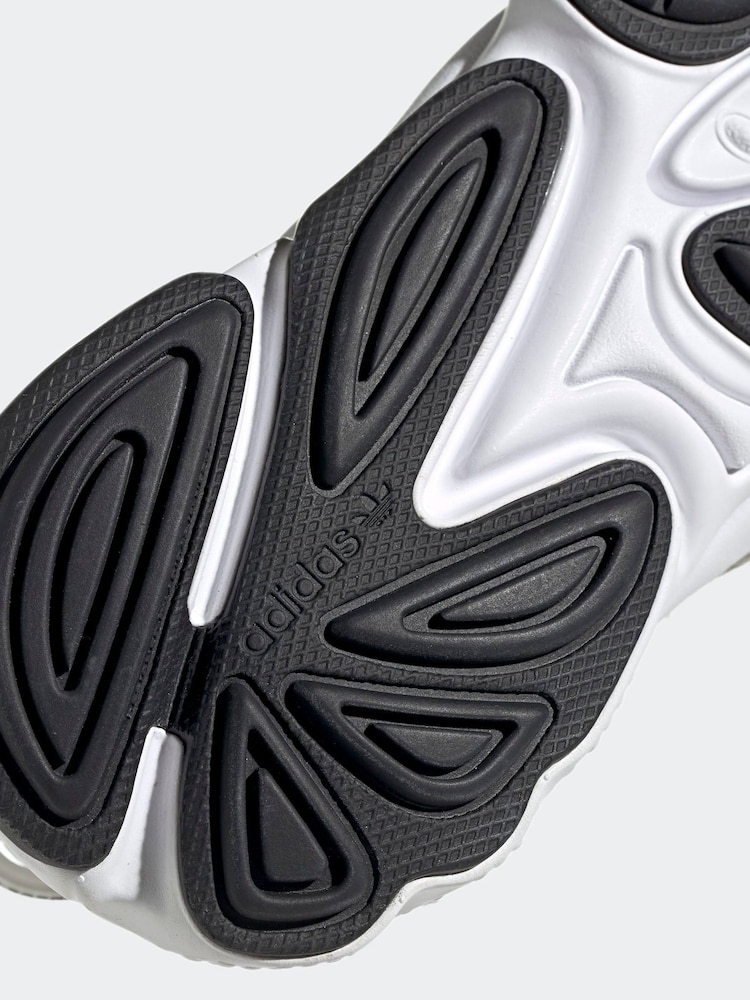 adidas Originals White Ozweego Shoes - Image 11 of 11