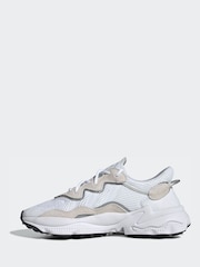 adidas Originals White Ozweego Shoes - Image 2 of 11