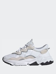 adidas Originals White Ozweego Shoes - Image 3 of 11